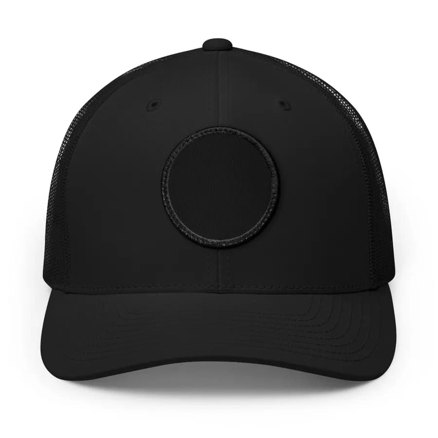 Snapback Trucker Cap with Patch (Embroidery)