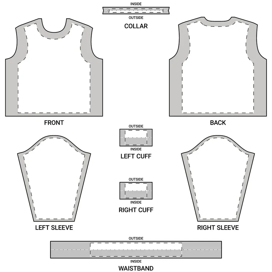 Unisex Crew Neck Sweater (AOP)