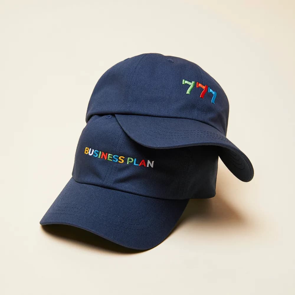 Organic Baseball Cap (Embroidery)