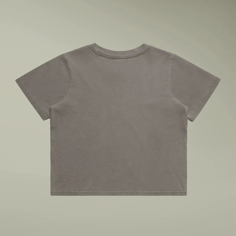 Women's Heavy Faded Crop Tee