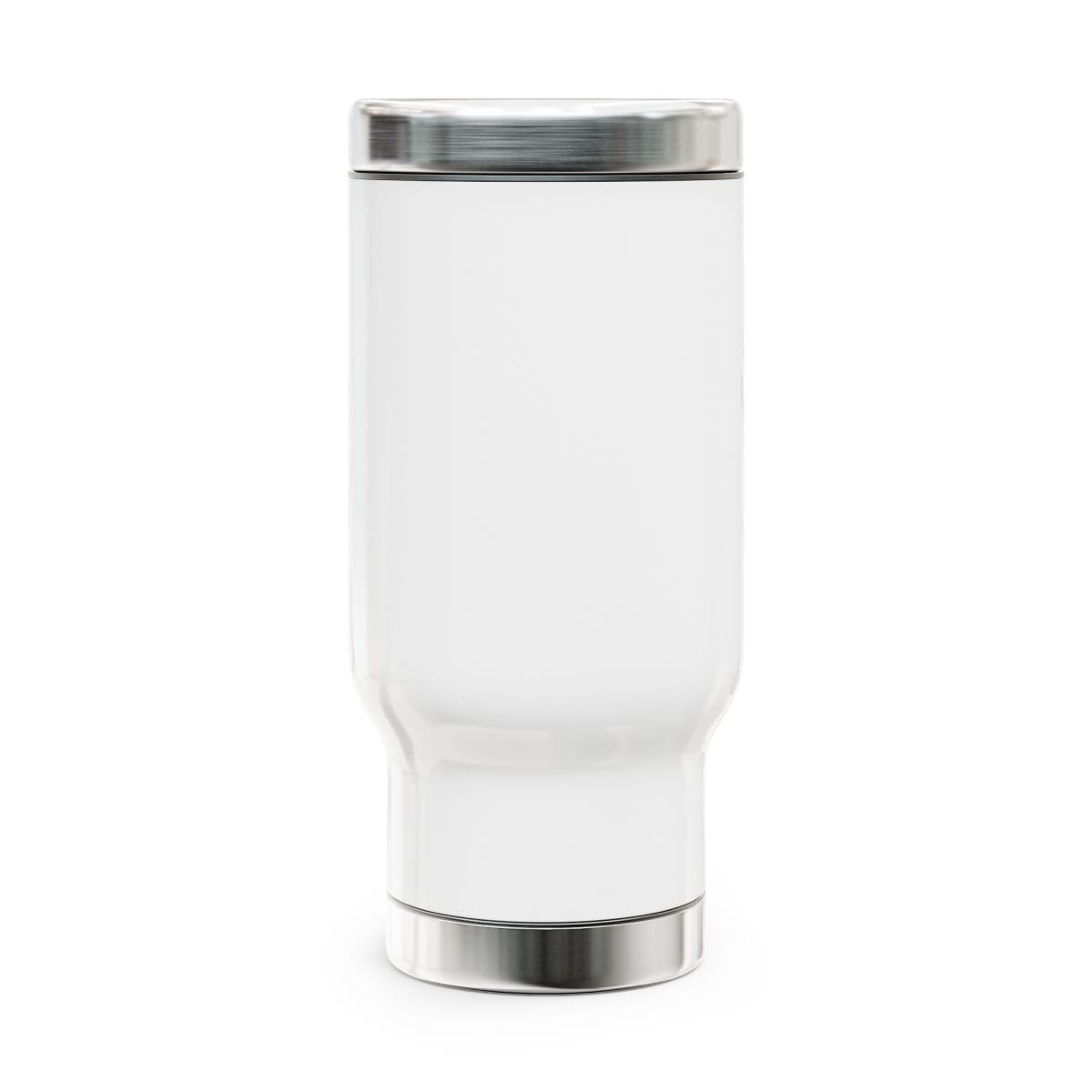 Stainless Steel Travel Mug with Handle, 14oz