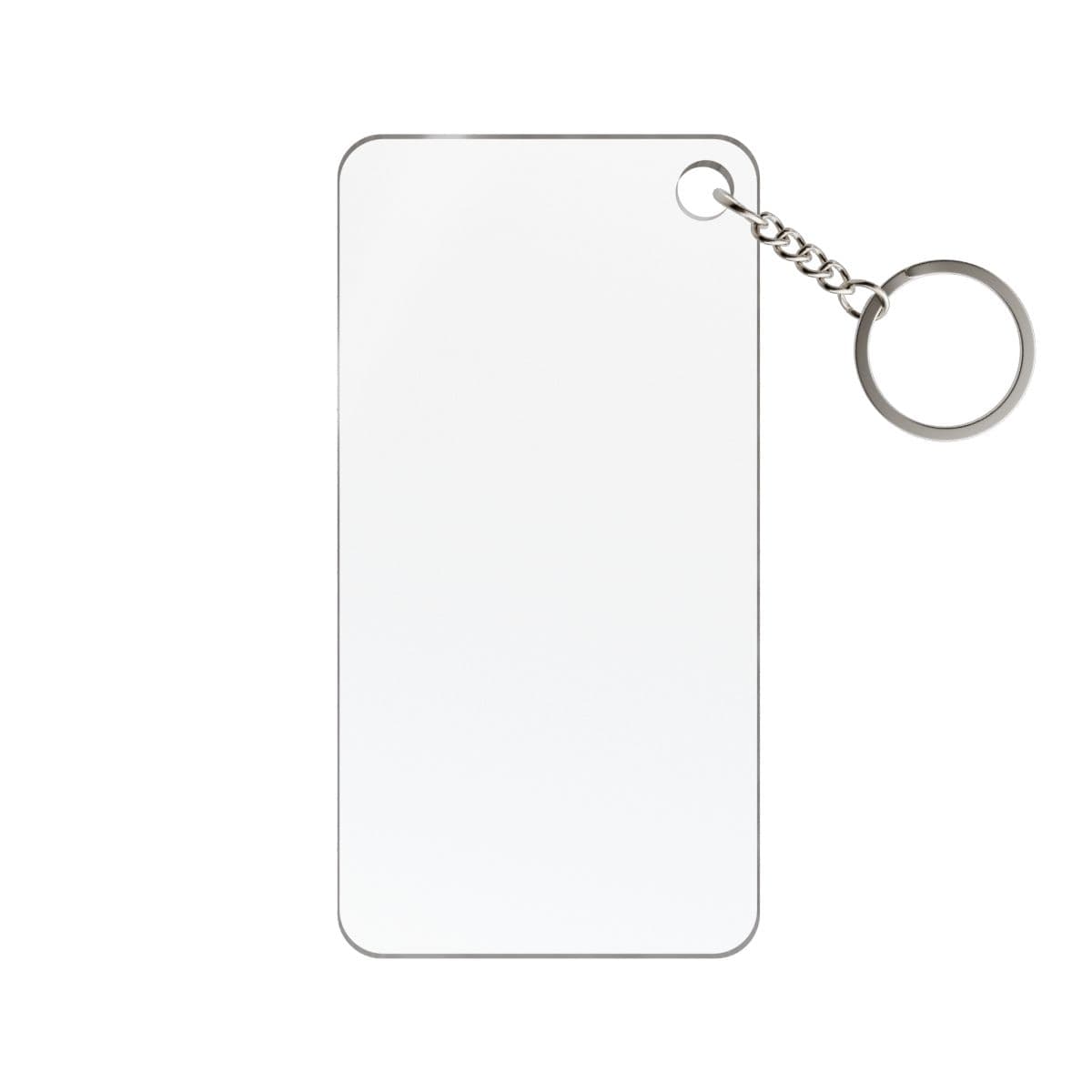 Single-Sided Printed Keychain Charm