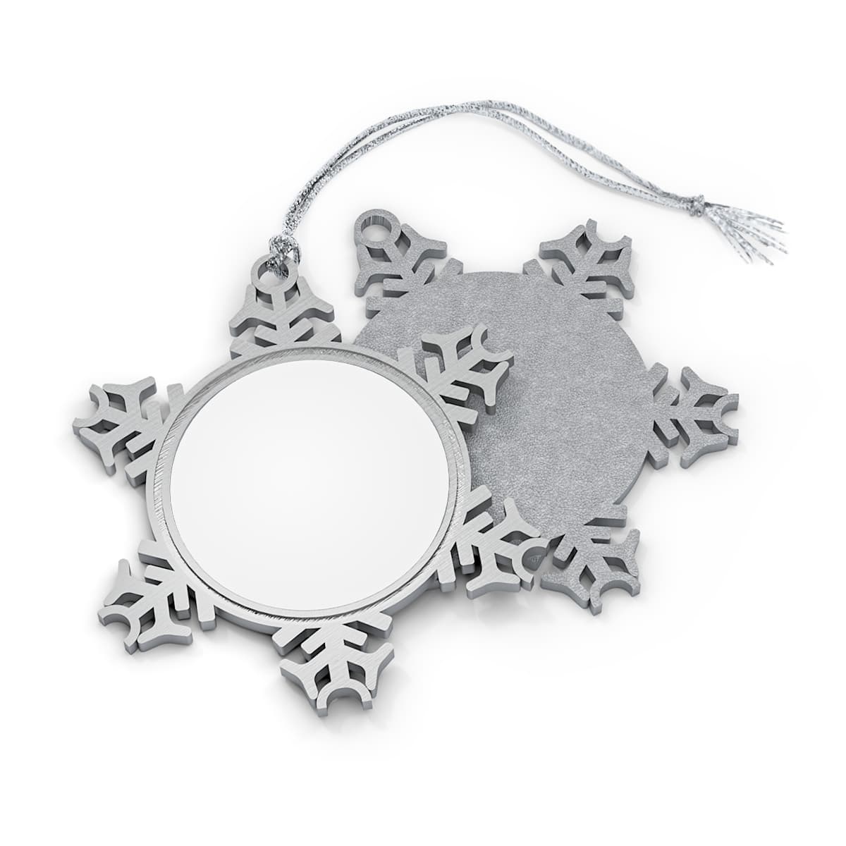 Pewter Snowflake Ornament
