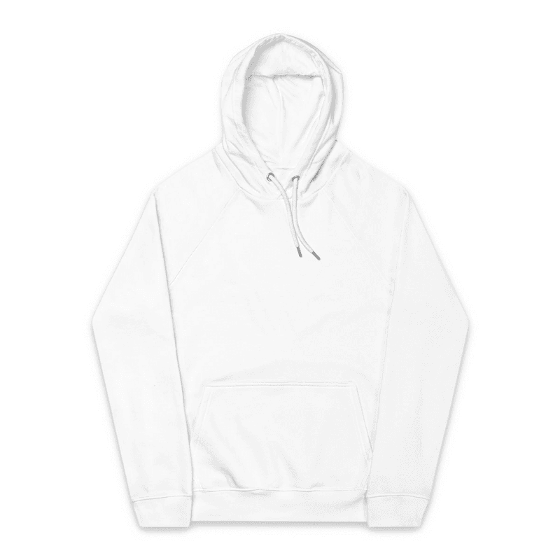 Unisex Eco Raglan Hoodie (Embroidery)
